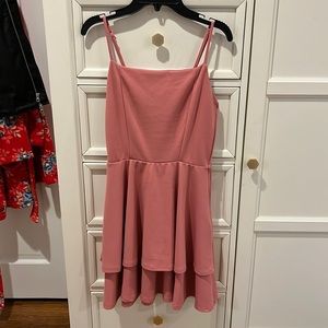 Pink Mini Dress
